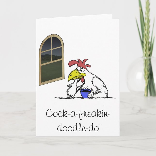 Tarjeta Pollo cansado (Anverso)