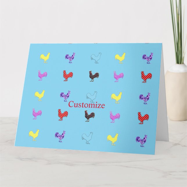 Tarjeta Pollo Hens Thunder_Cove (Anverso)