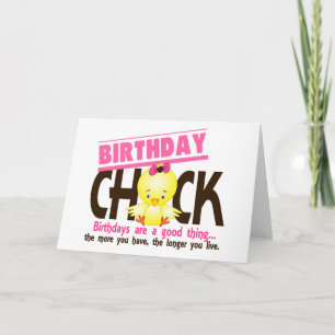 Tarjeta Polluelo 4 del cumpleaños