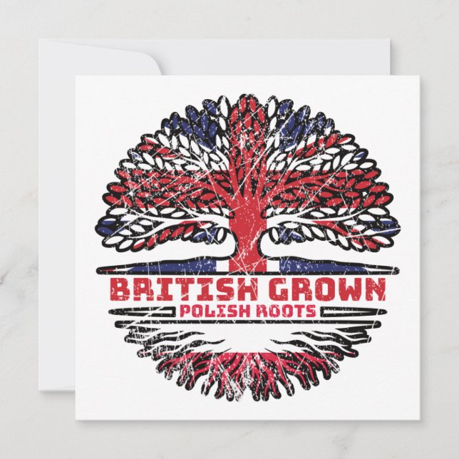 Tarjeta Polonia Reino Unido Polaco Reino Unido Restos de á (Anverso)