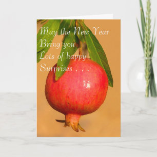 Tarjeta Pomegranate Rosh HaShana