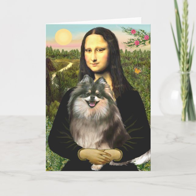 Tarjeta Pomerania (participante) - Mona Lisa (Anverso)