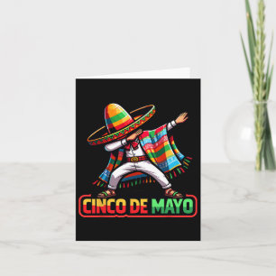 Tarjeta Poncho Cinco De Mayo Fiesta 2
