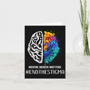 Tarjeta Poner Fin Al Estigma De Salud Mental S Conciencia