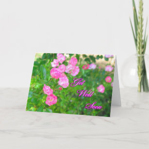 Tarjeta ponerse bien pronto