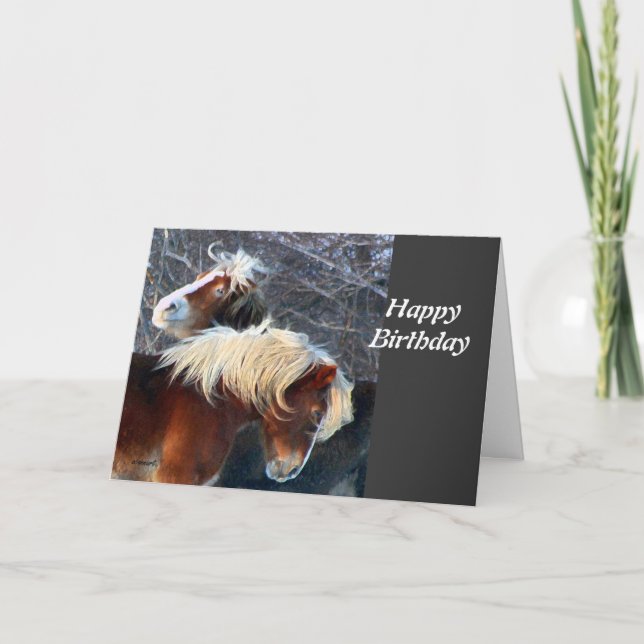 Tarjeta ponis (Anverso)