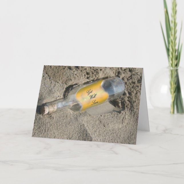 Tarjeta Ponte bien pronto (Anverso)