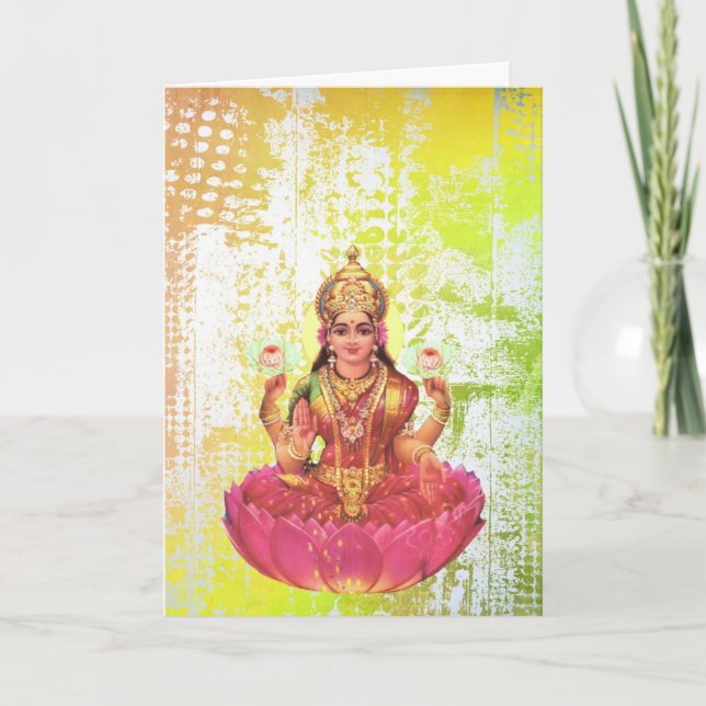 Tarjeta Ponte bien pronto, arte digital pacífico (Anverso)