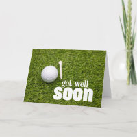 Ponte bien pronto con Golf ball para Golfer