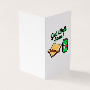 Tarjeta Ponte bien pronto - Humor irlandés