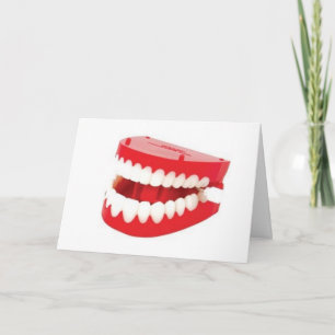 Tarjeta Ponte bien pronto para chatear dientes
