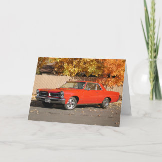 Tarjeta Pontiac GTO