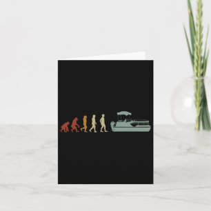 Tarjeta Pontón Para Hombres Mujeres Pantoon Boating Lake T