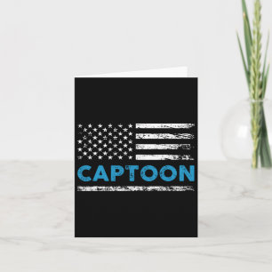 Tarjeta Pontoon Boat Captoon Capitán Bote