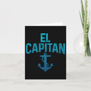 Tarjeta Pontoon, propietario de un barco en El Capitan Fun