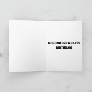 Tarjeta POO Globos Pastar niños graciosos lindo cumpleaños