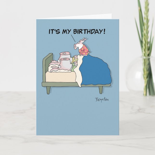 TARJETA POOKIE BIRTHDAY (Anverso)