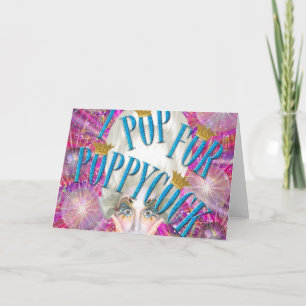 TARJETA POP 4 POPPYCOCK