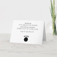 Pope St. John Paul II Quote Card