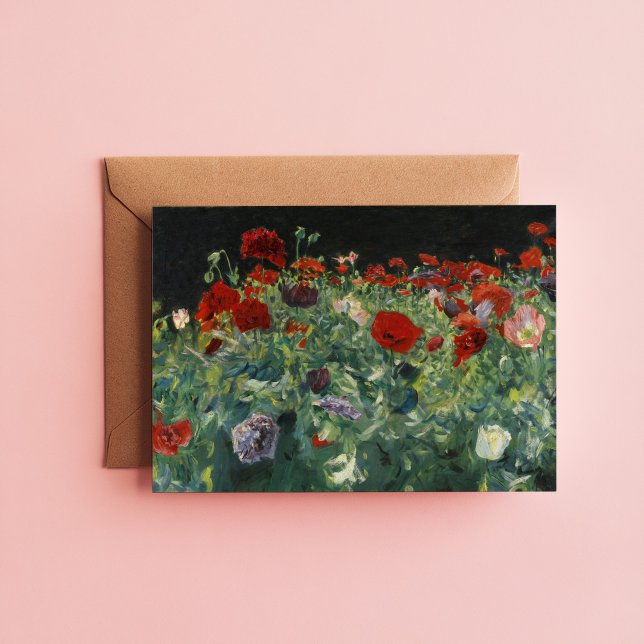 Tarjeta Poppies | John Singer Sargent (Subido por el creador)