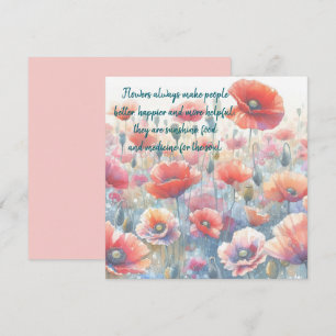 Tarjeta Poppies y presupuesto de Islandia
