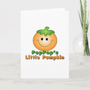 Tarjeta PopPop poca calabaza
