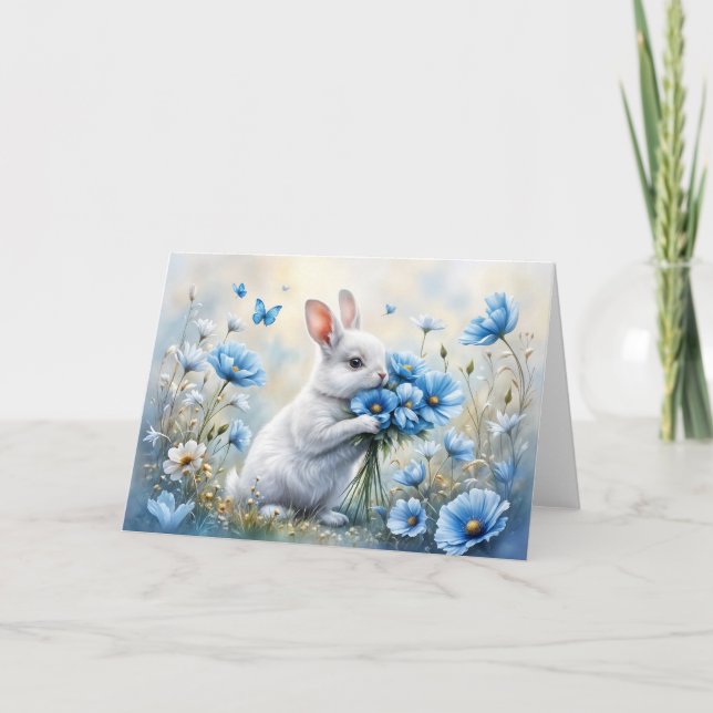 Tarjeta Poppy Bunny (Anverso)