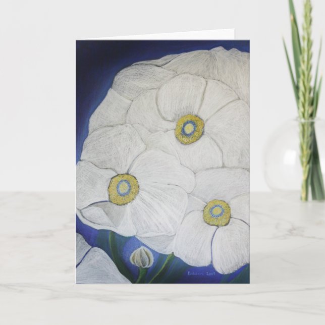 Tarjeta poppys 2 (Anverso)