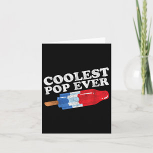 Tarjeta Popsicle Más Genial de Todos los Tiempos Funny Ret