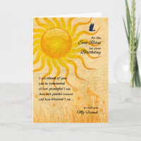 por Amigo Sentimental Sun Rise Cumpleaños