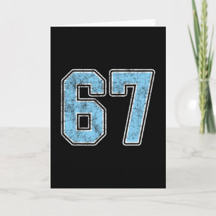 Tarjeta Por Blue 67 Six Seven Meme