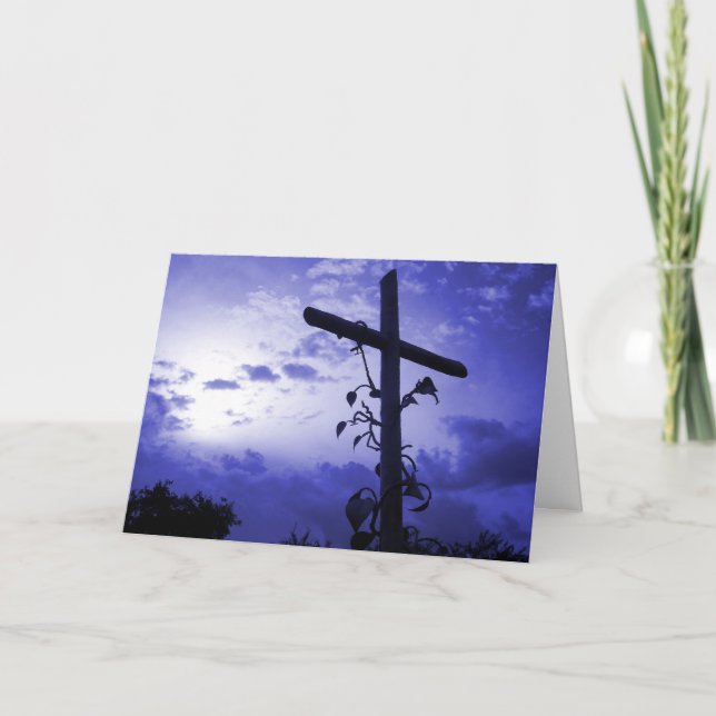 Tarjeta Por Dios tan amado el mundo - Juan 3:16 (Anverso)