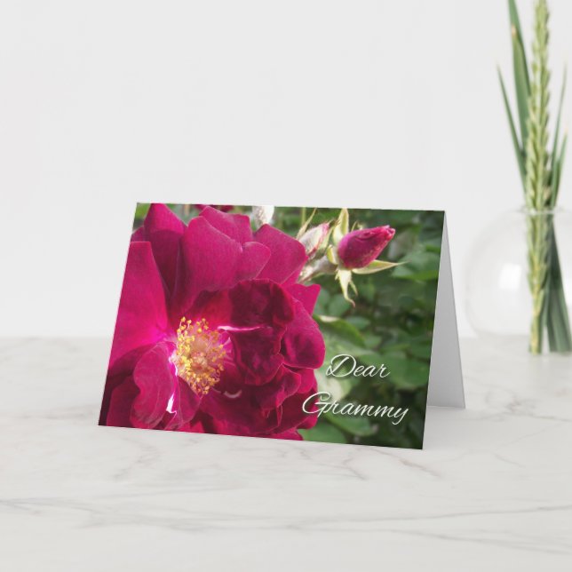 Tarjeta Por el Día de los Abuelos Grammy (Anverso)