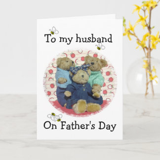 Tarjeta Por el marido en el día del padre