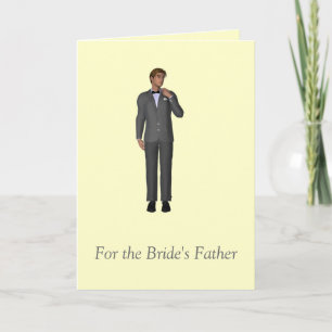 Tarjeta Por el padre de la novia