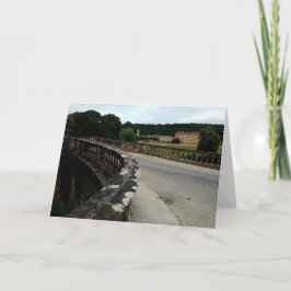 Tarjeta Por el puente, a Chatsworth.