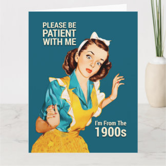 Tarjeta Por Favor Sea Paciente