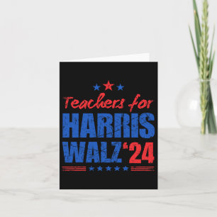 Tarjeta Por Harris WAlzheimer Elecciones Presidenciales 20