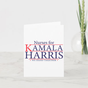 Tarjeta Por Kamala Harris 2024 - Kamala Por El Presidente 