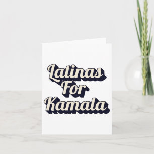 Tarjeta Por Kamala Harris En Las Elecciones Presidenciales