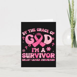 Tarjeta Por La Gracia Dios Soy Un Sobreviviente Del Cáncer