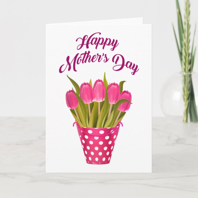 Tarjeta Por la mejor madre del mundo. (Anverso)