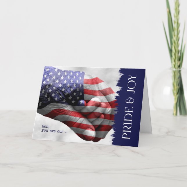 Tarjeta por las felicitaciones de la Comisión Militar Son (Anverso)