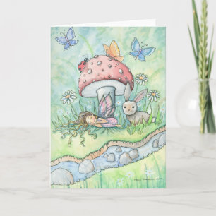 Tarjeta Por las orillas de Silver Stream Fairy Card