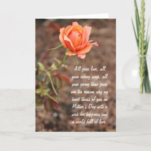 Tarjeta Por mamá Feliz Día de la Madre