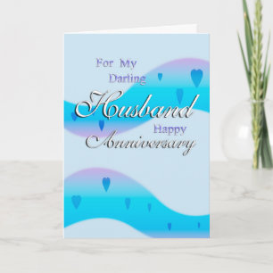 Tarjeta Por mi marido (aniversario)