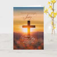 por Nun Blessings Christian Cross Retirment