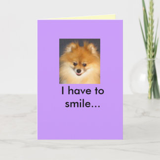 Tarjeta ¿Por qué estoy sonriendo?