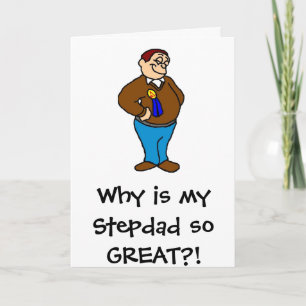 Tarjeta ¿Por qué mi padrastro es tan GENIAL?!