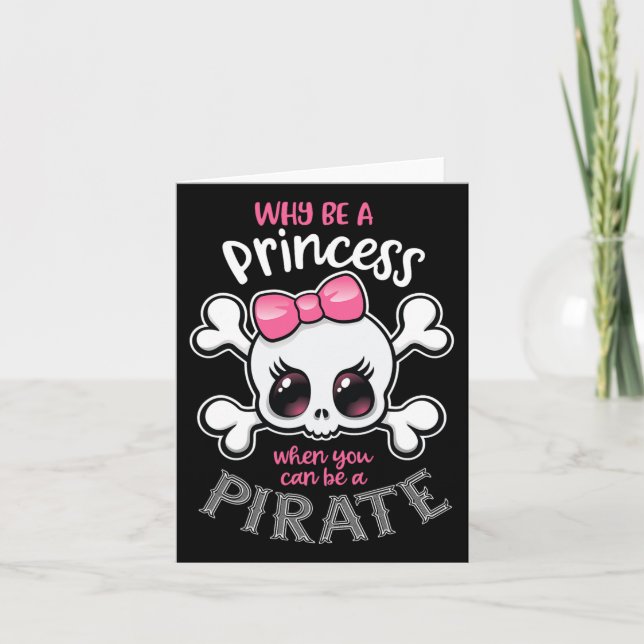 Tarjeta ¿Por Qué Ser Una Princesa Cuando Puedes Ser Un Chi (Anverso)